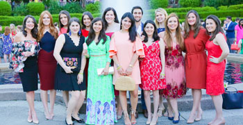 Guests at Evening in the Garden