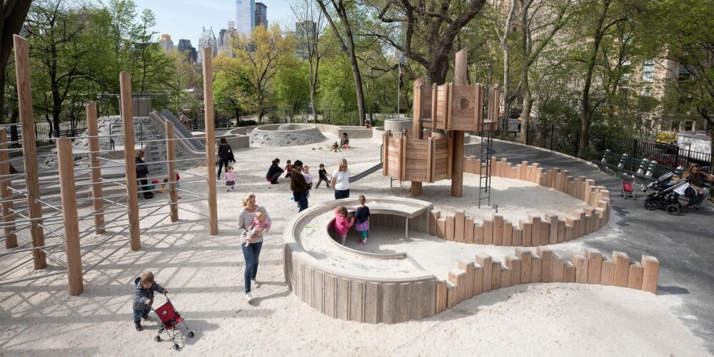 Adventure Playground Reconstruction Central Park Conservancy
