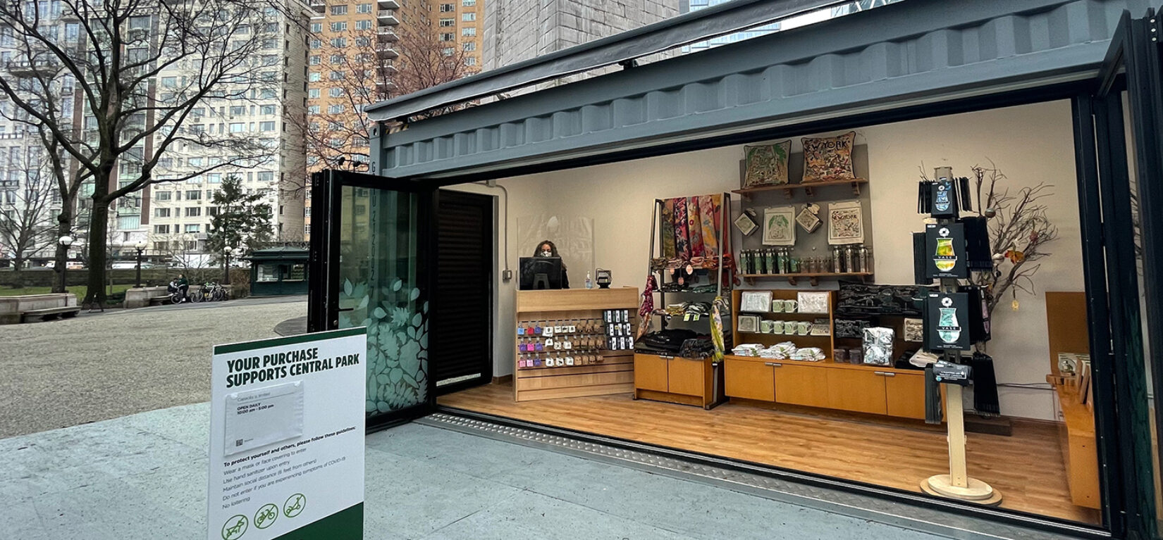 Central Park Conservancy Pop Up Shop