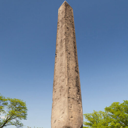 The Obelisk before its conservation