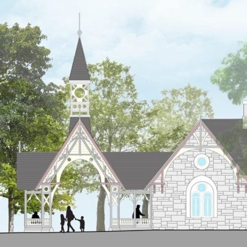 Rendering of the Dairy after restoration