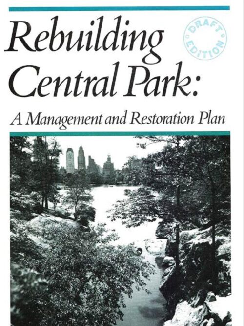 Cover of a rebuilding plan from 1985.