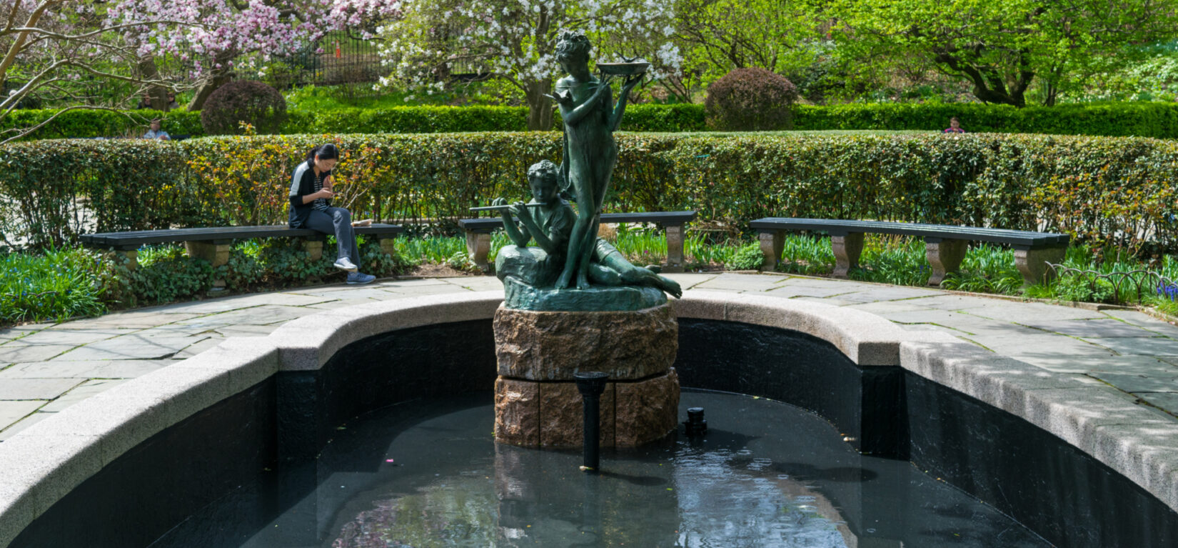 Burnett Fountain | Central Park Conservancy